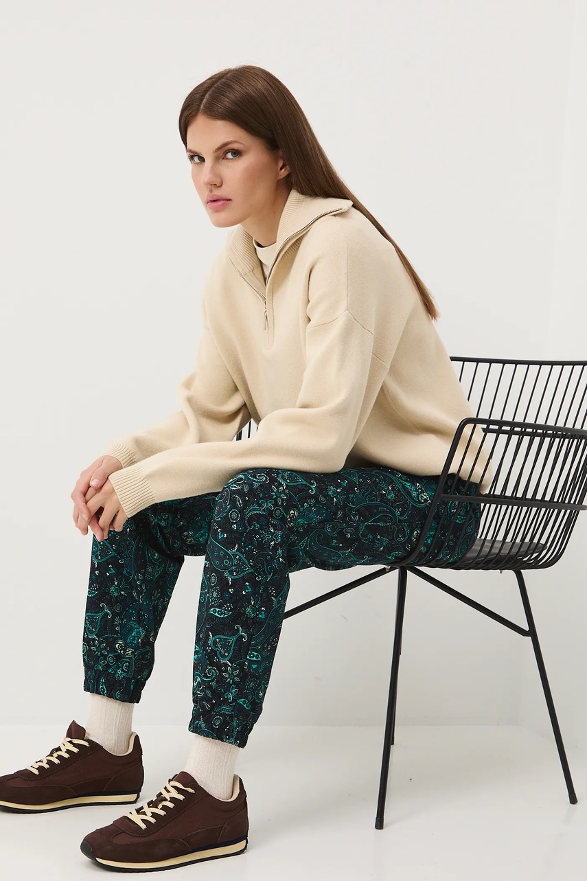 Спортивные штаны Medicine цвет зелёный узор