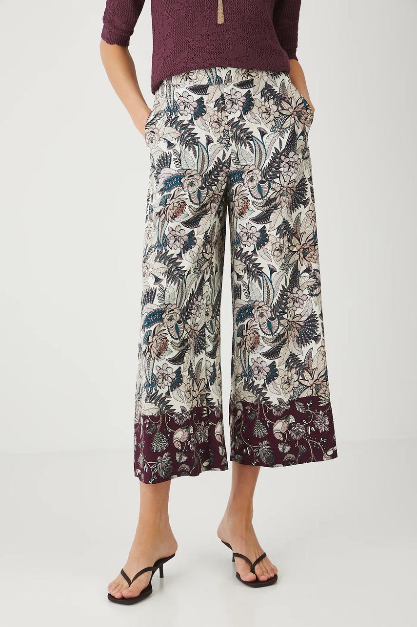Medicine pantaloni fason culottes, high waist