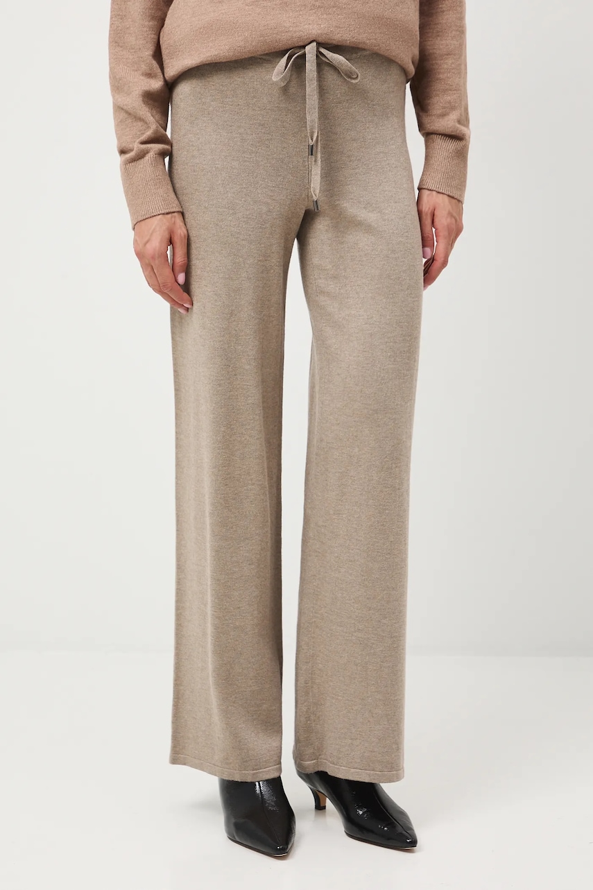 Medicine pantaloni culoarea bej
