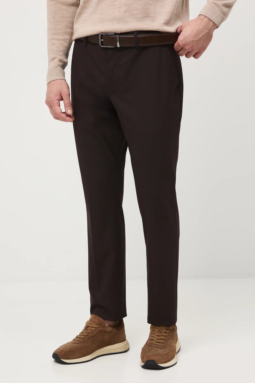Брюки Medicine цвет коричневый облегающее