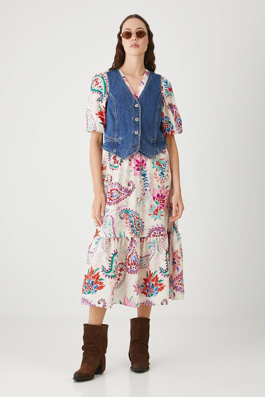 Платье Medicine midi расклешённое