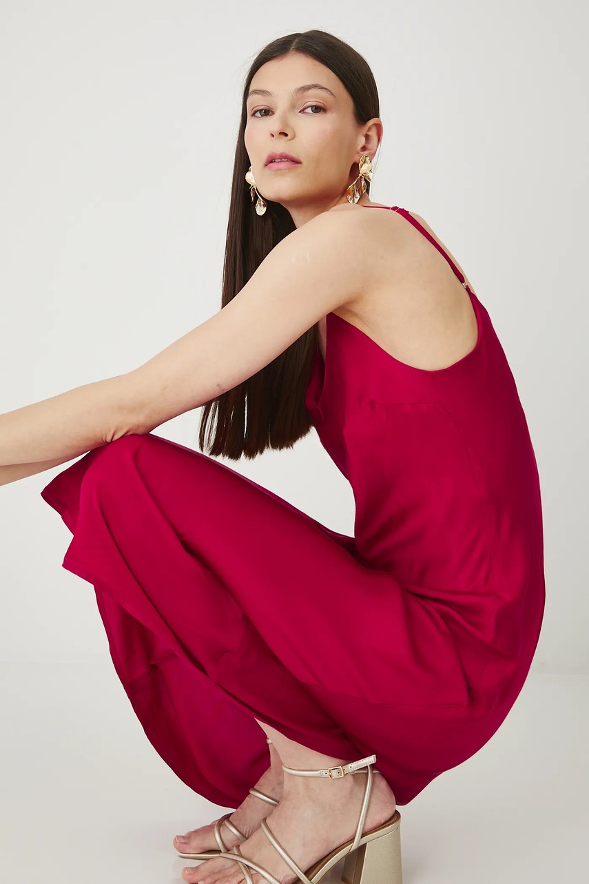 Сукня Medicine колір червоний maxi облягаюча