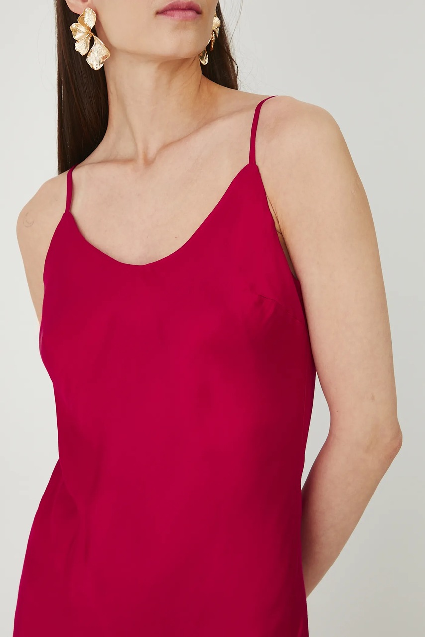 Сукня Medicine колір червоний maxi облягаюча