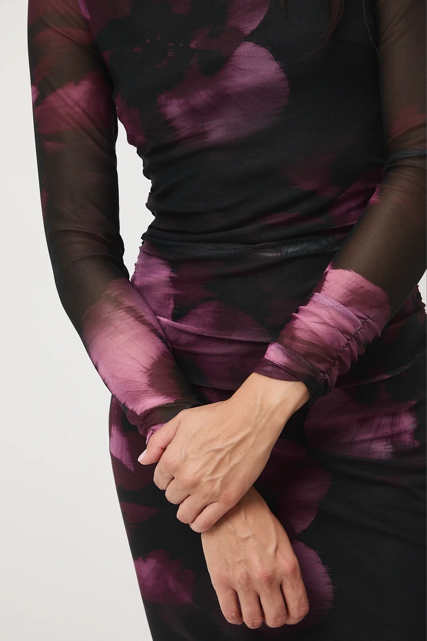 Сукня Medicine колір чорний midi облягаюче