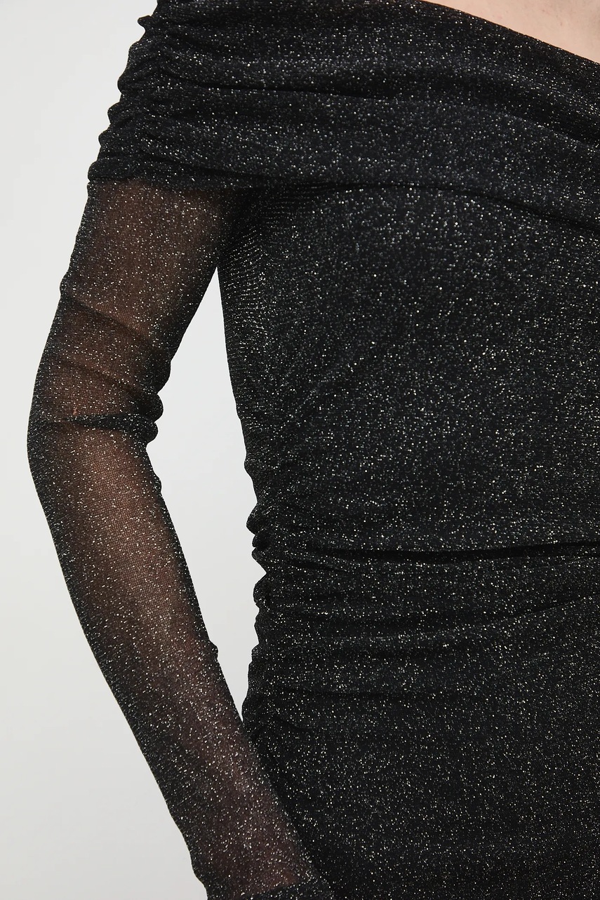 Сукня Medicine колір срібний mini облягаюче