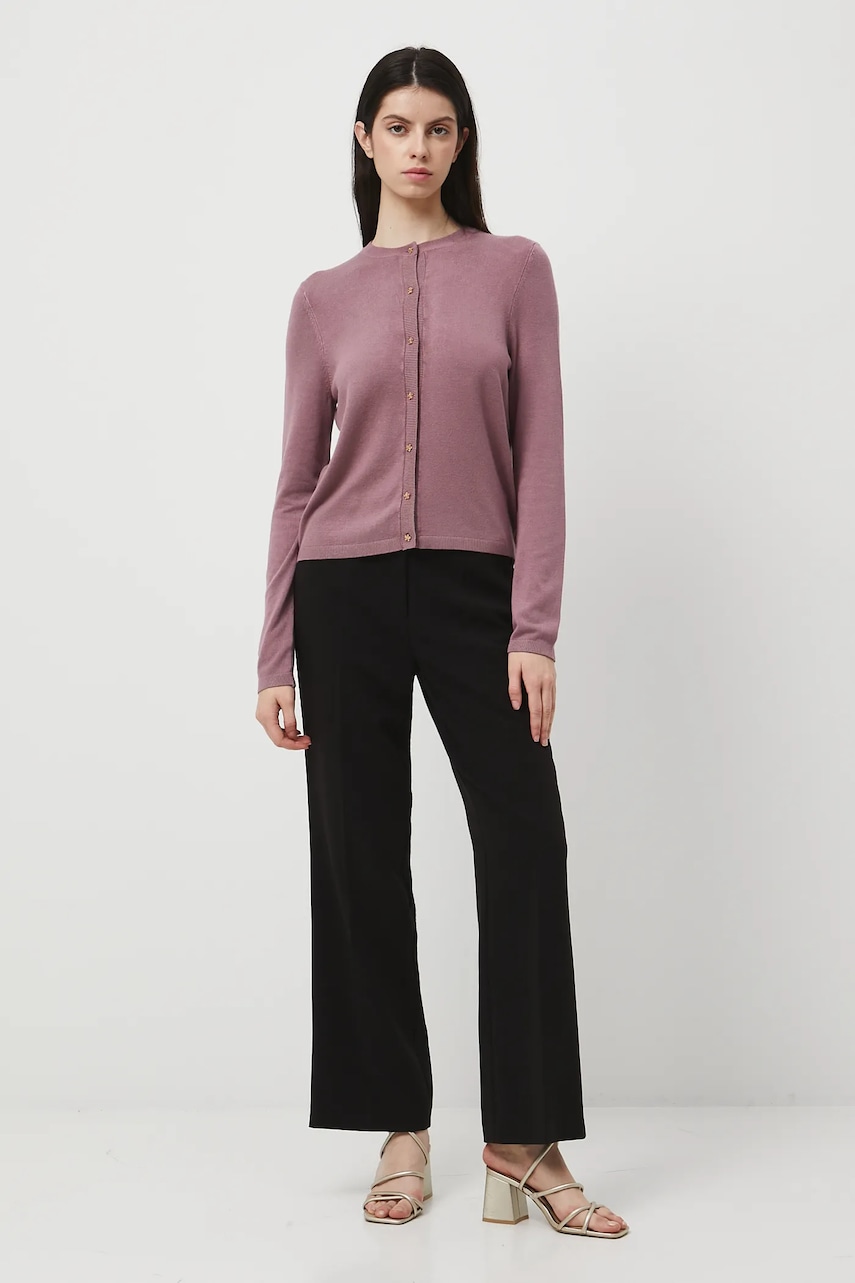 Medicine cardigan culoarea roz, light