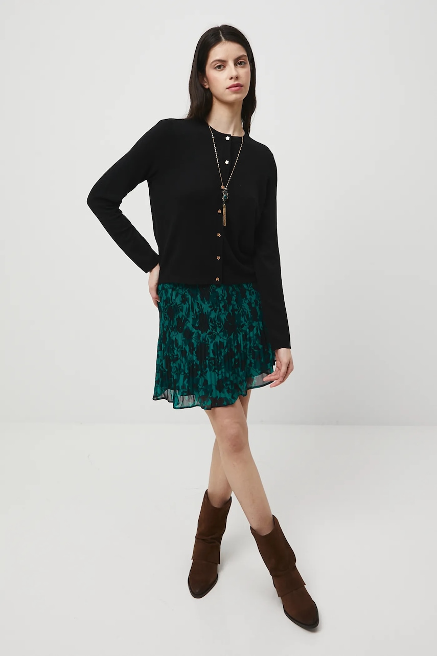 Medicine cardigan culoarea negru, light