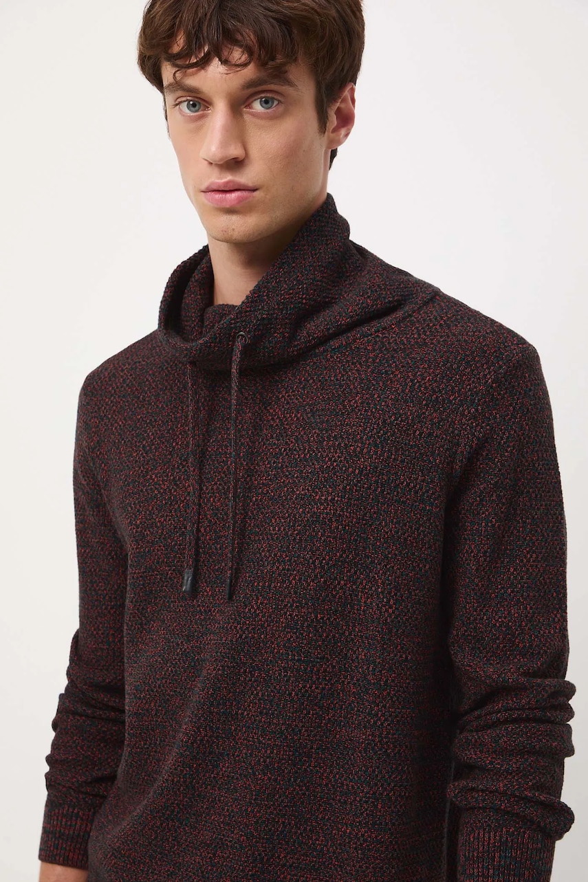 Medicine pulover de bumbac călduros, cu guler Medicine pulover de bumbac călduros, cu guler