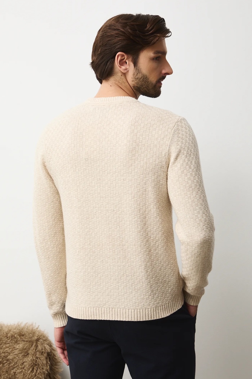 Svetr z vlněné směsi Medicine (obrázek 3)