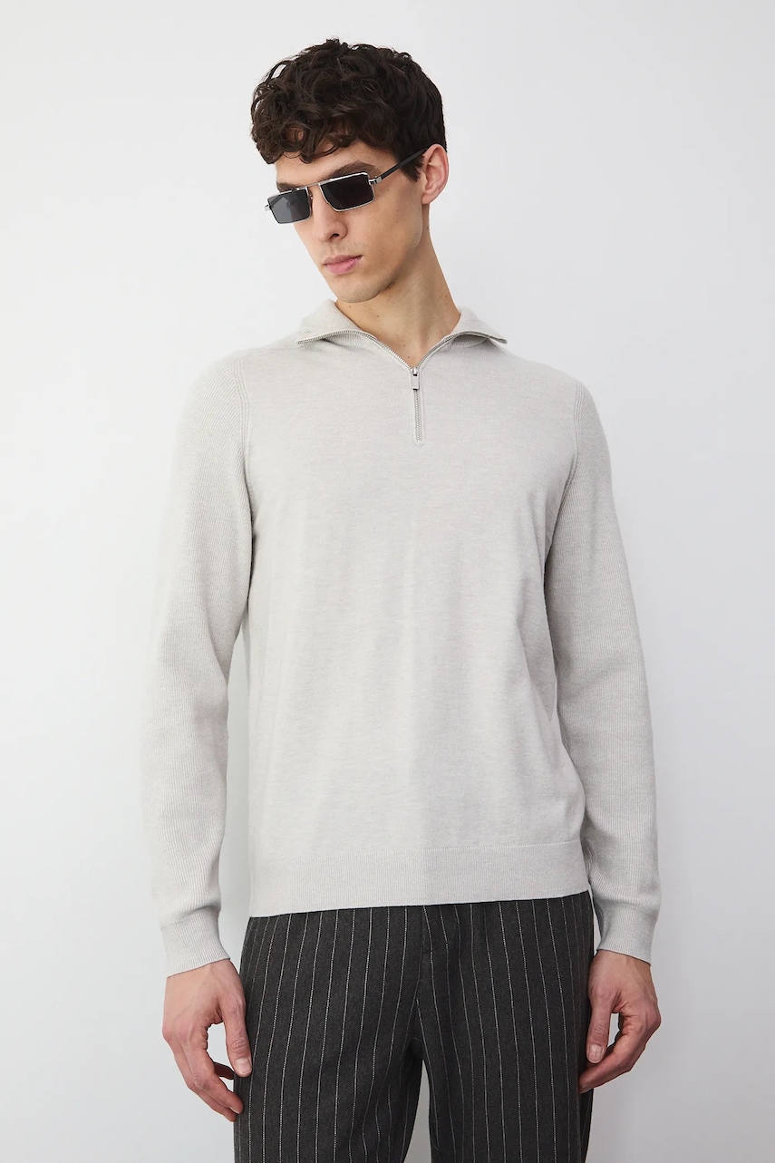 Medicine pulover din amestec de lână și cașmir