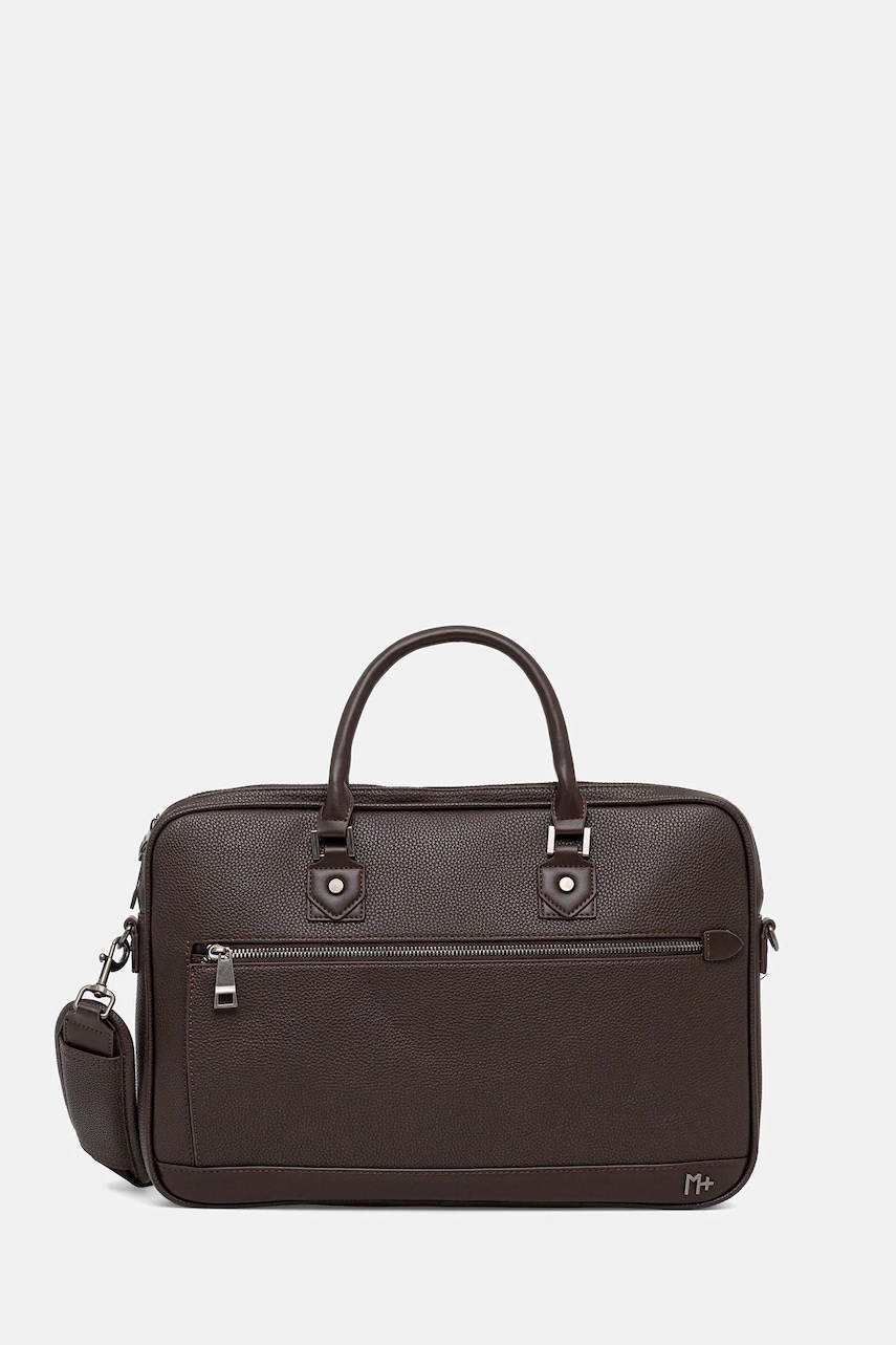 Medicine geanta laptop culoarea maro