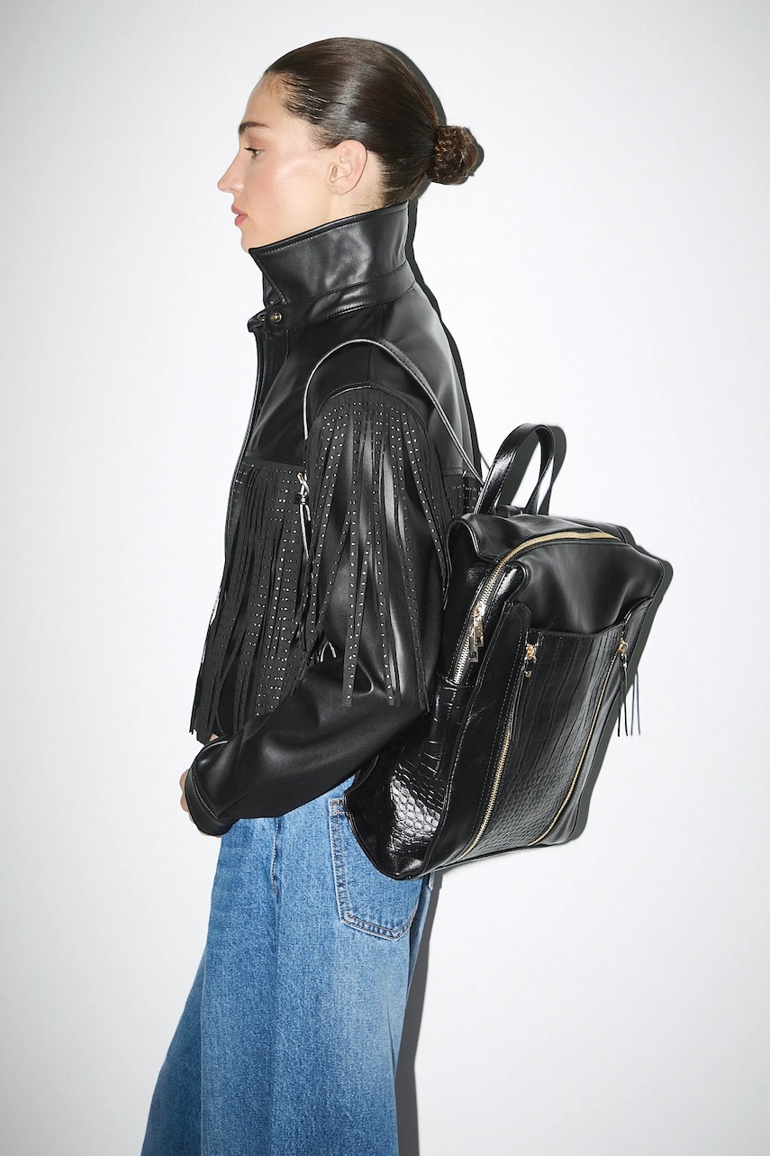 Medicine rucsac culoarea negru, mare, neted