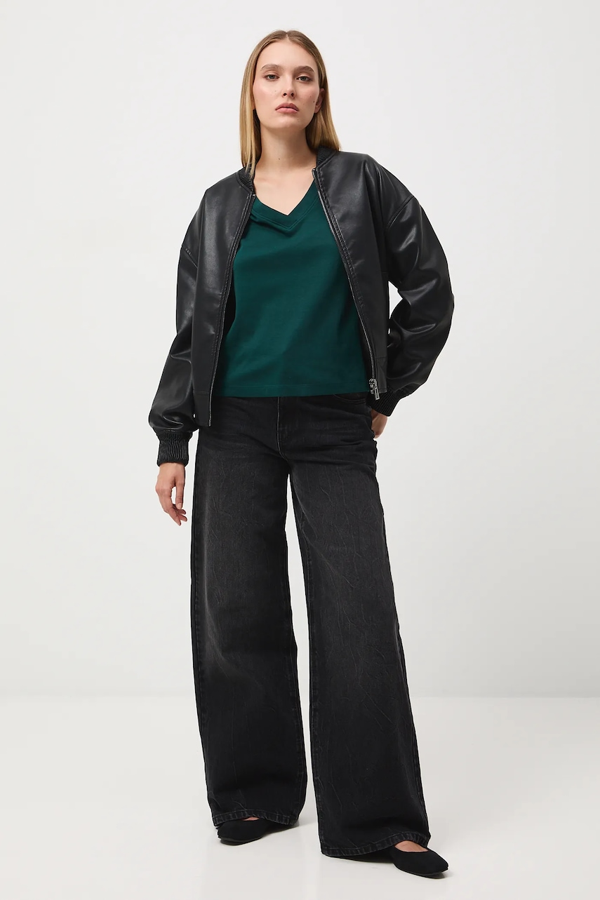 Medicine tricou din bumbac culoarea verde