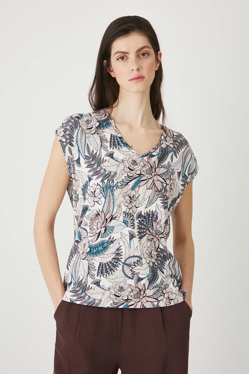Medicine tricou din bumbac culoarea bej