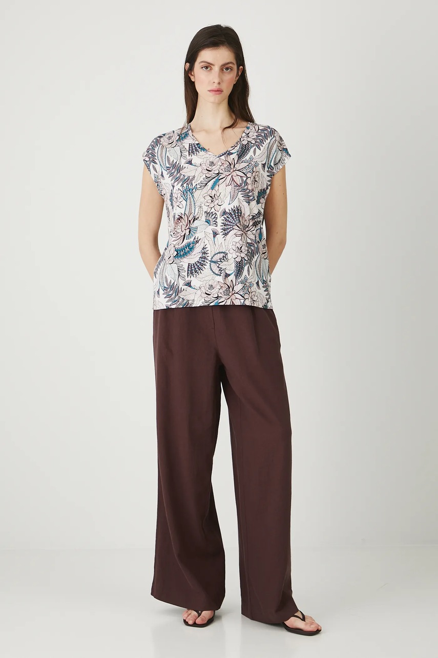 Хлопковая футболка Medicine цвет бежевый