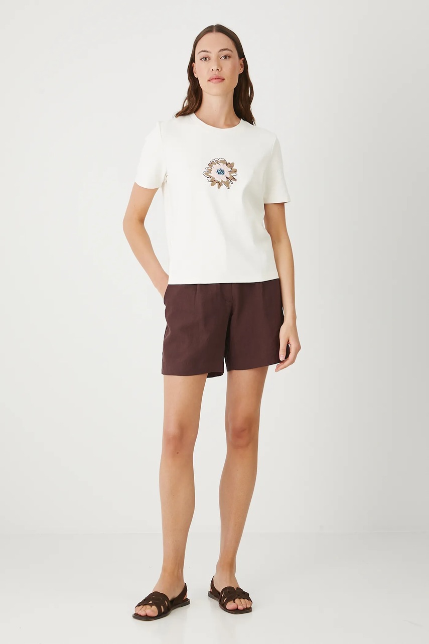 Футболка Medicine цвет бежевый