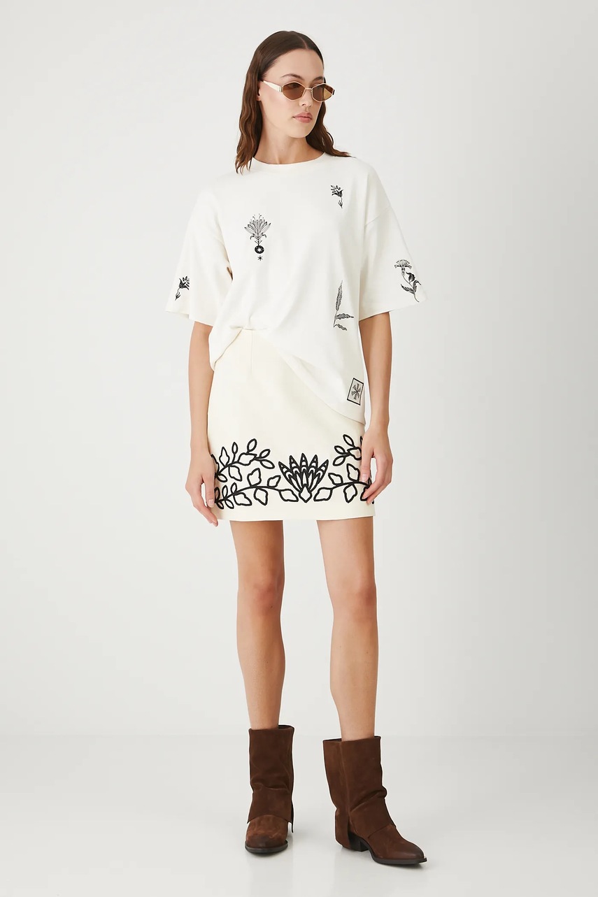 Футболка Medicine цвет бежевый