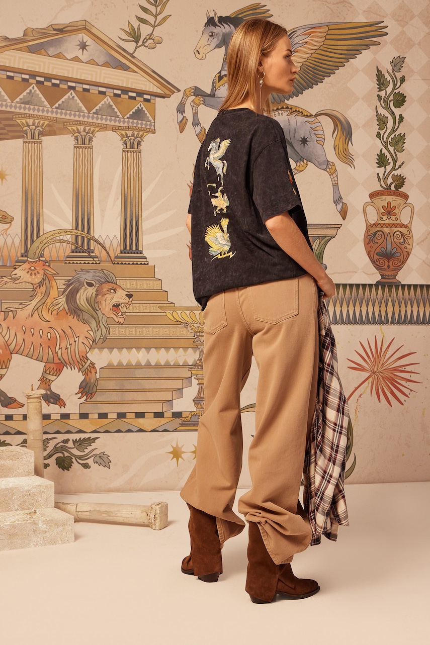 Medicine tricou din bumbac culoarea gri