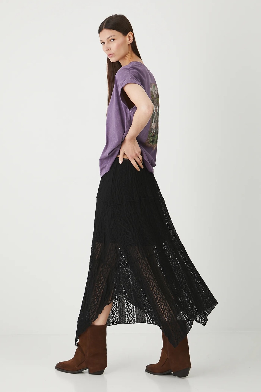 Хлопковая футболка Medicine цвет фиолетовый