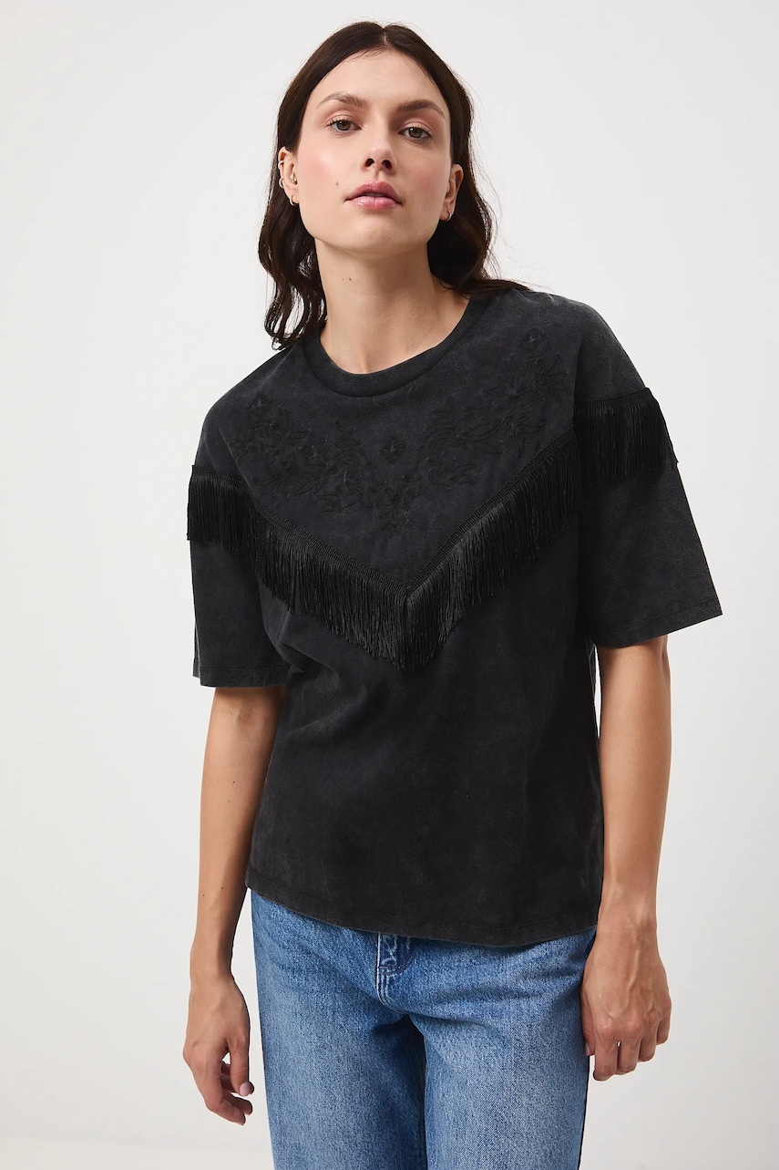 Medicine tricou din bumbac culoarea gri