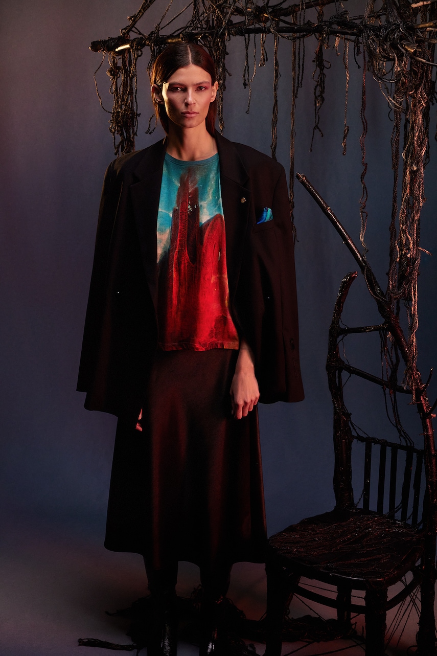 Γυναικείες κοντομάνικες μπλούζες medicine σε μπλε