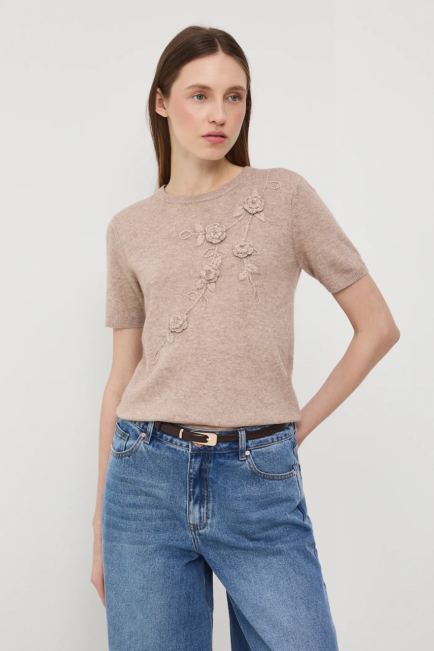 Medicine tricou culoarea bej