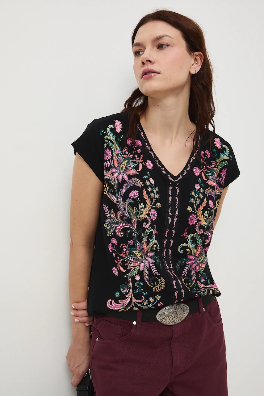 Medicine tricou din bumbac culoarea negru