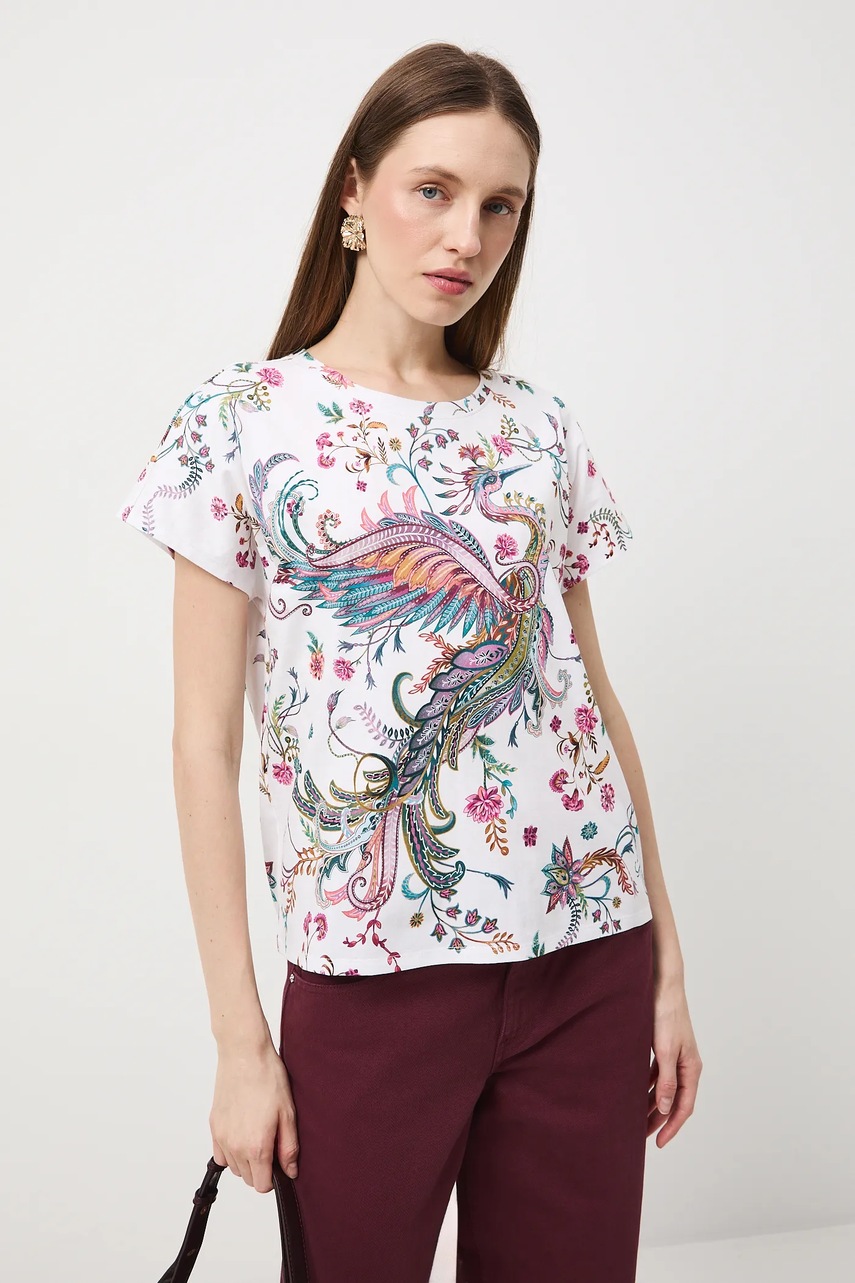 Medicine tricou din bumbac culoarea bej