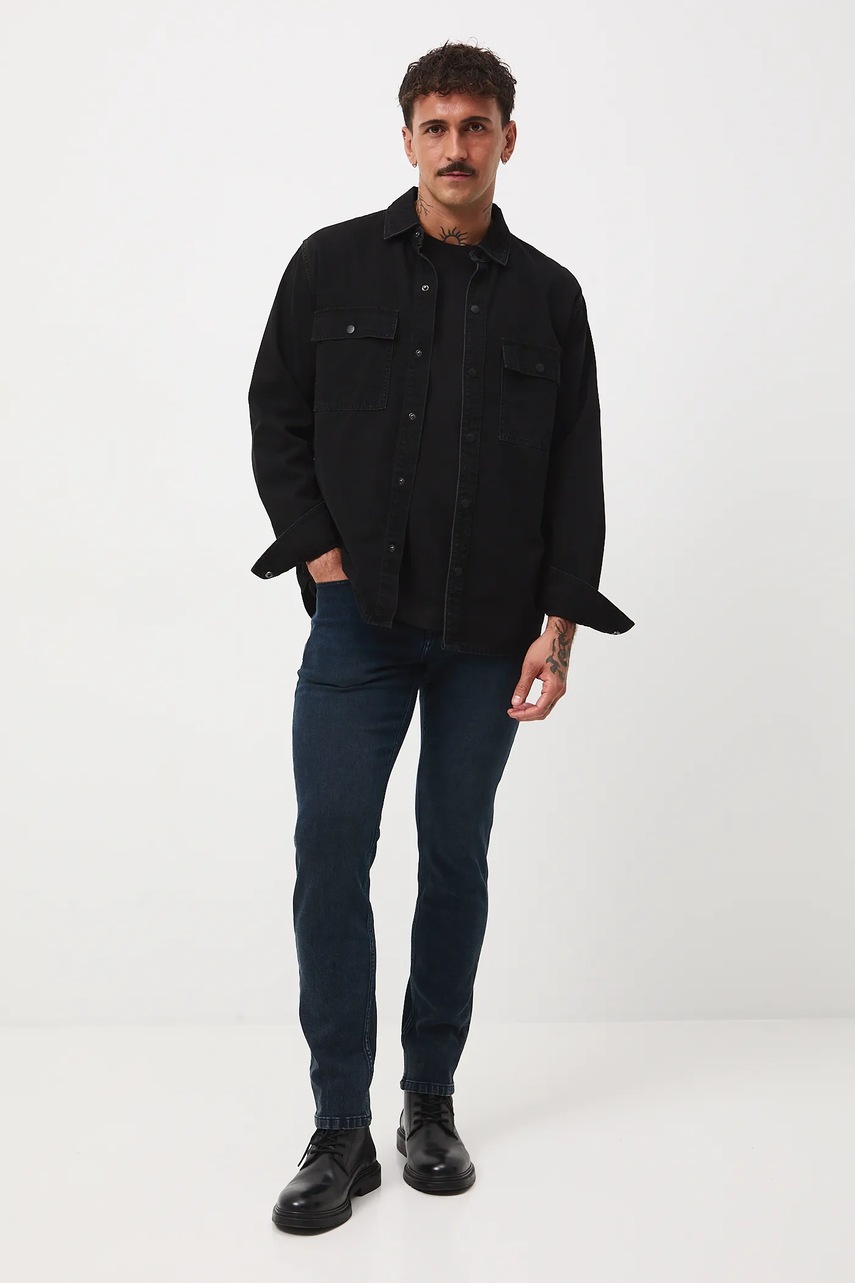 Хлопковая футболка Medicine цвет чёрный однотонная