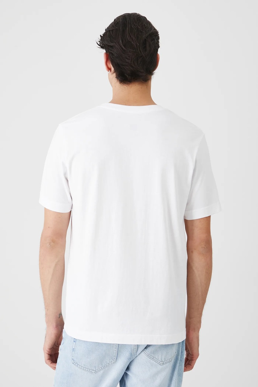 Хлопковая футболка Medicine цвет белый с принтом
