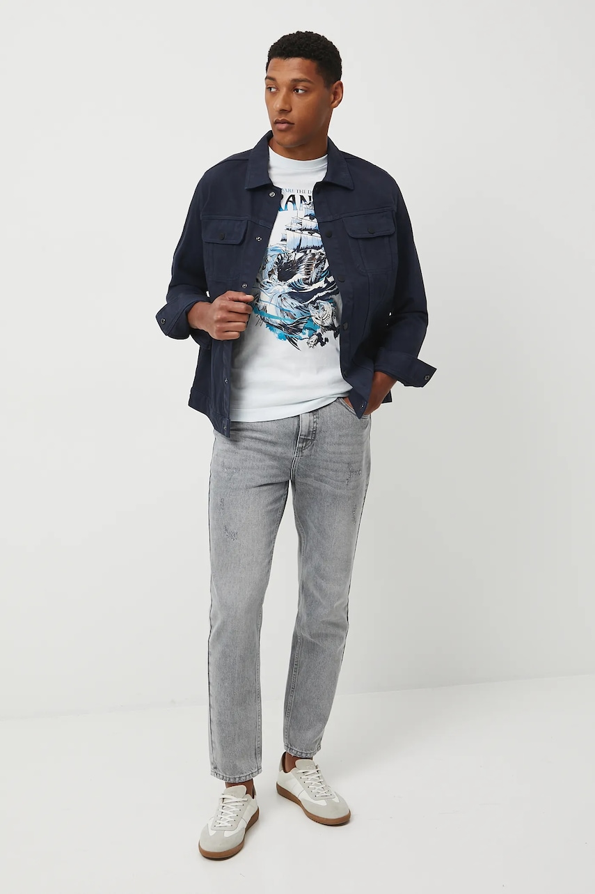 Medicine tricou din bumbac cu imprimeu