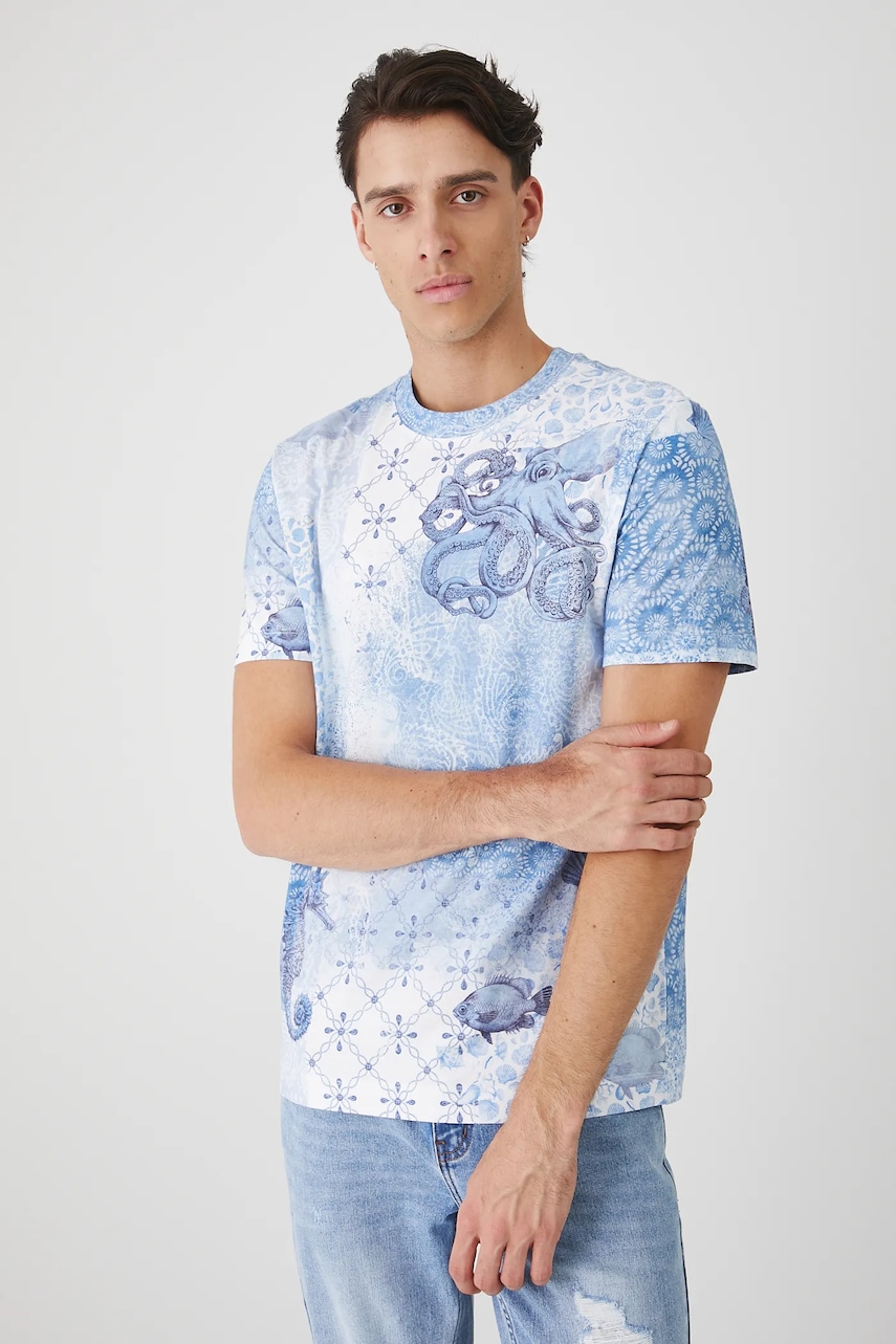 Хлопковая футболка Medicine узор