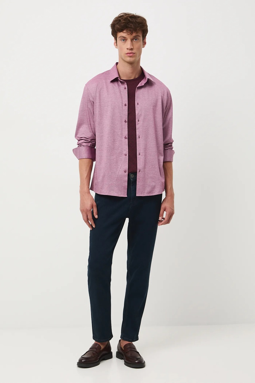 Хлопковая футболка Medicine цвет бордовый узор