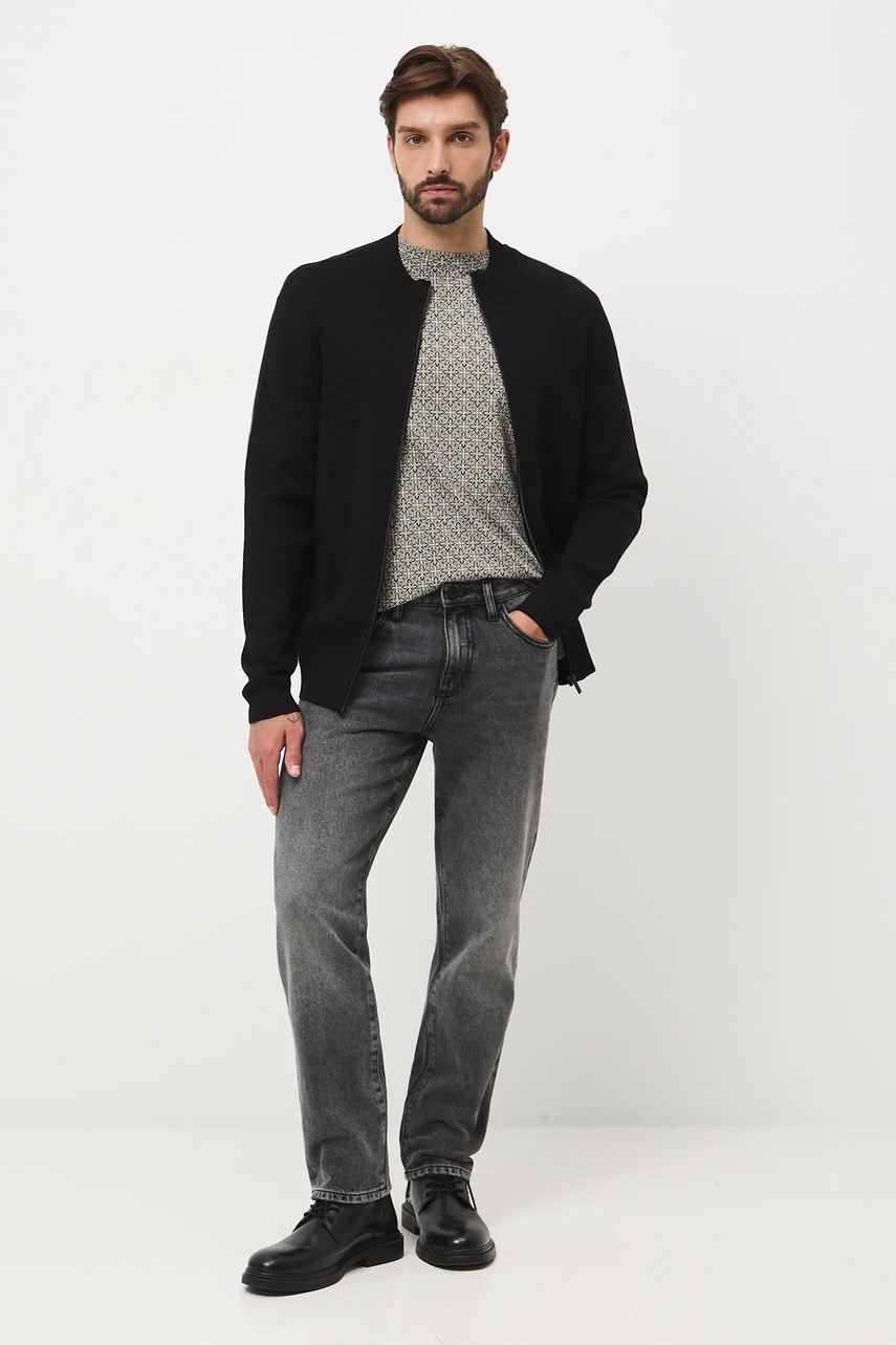 Хлопковая футболка Medicine цвет чёрный узор