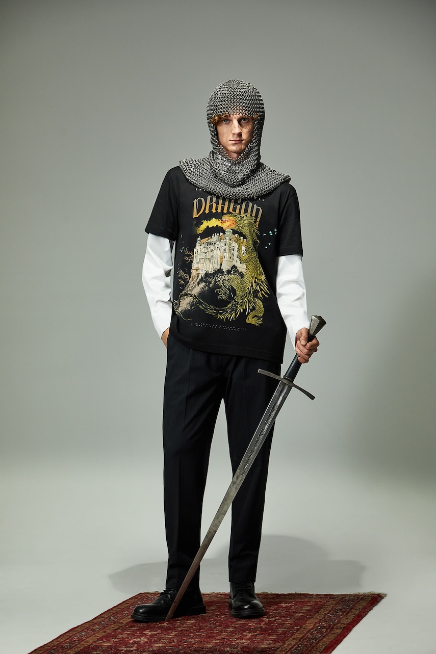 Medicine tricou din bumbac culoarea negru, cu imprimeu