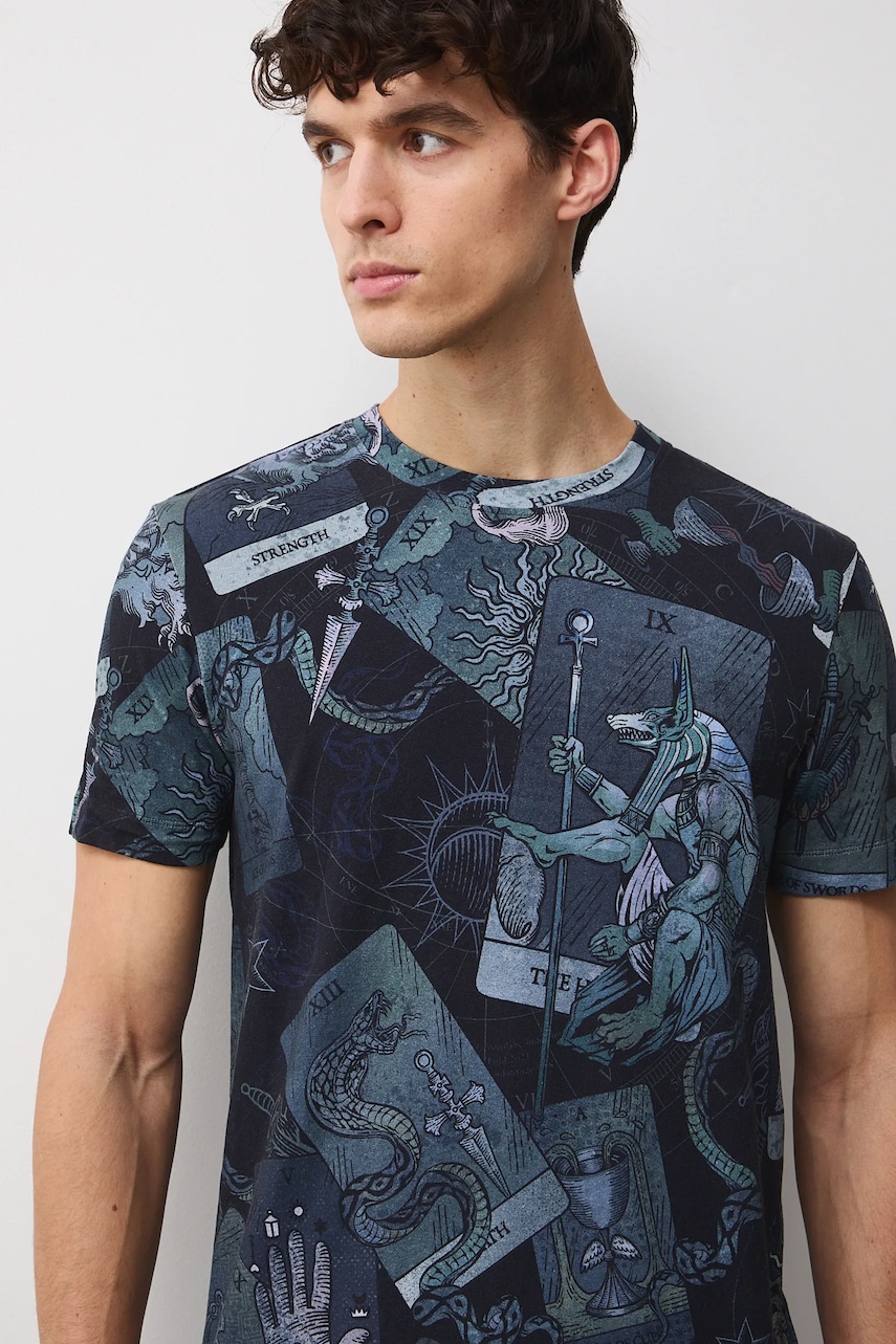 Medicine tricou culoarea turcoaz, modelator