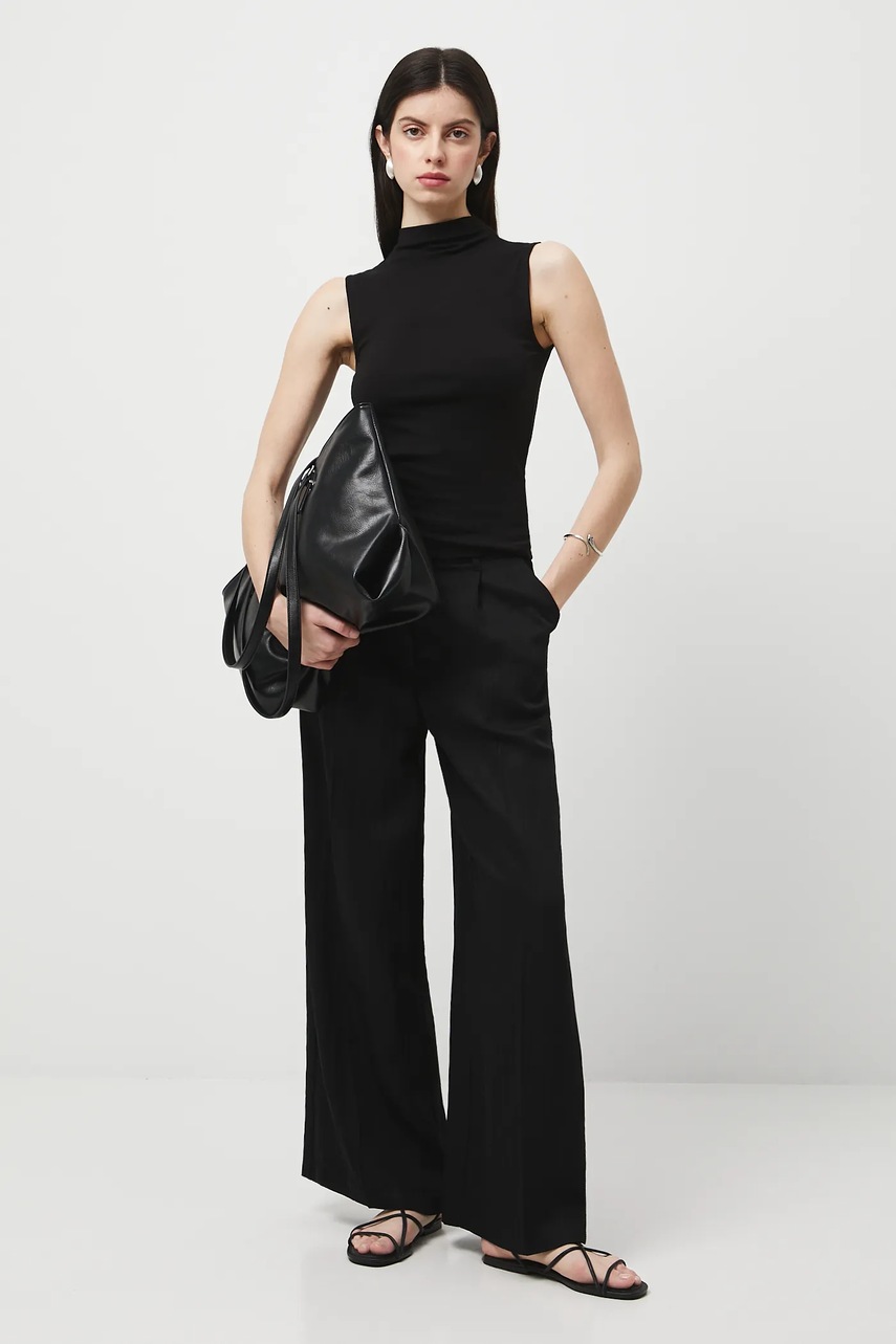 Топ Medicine цвет чёрный с полугольфом