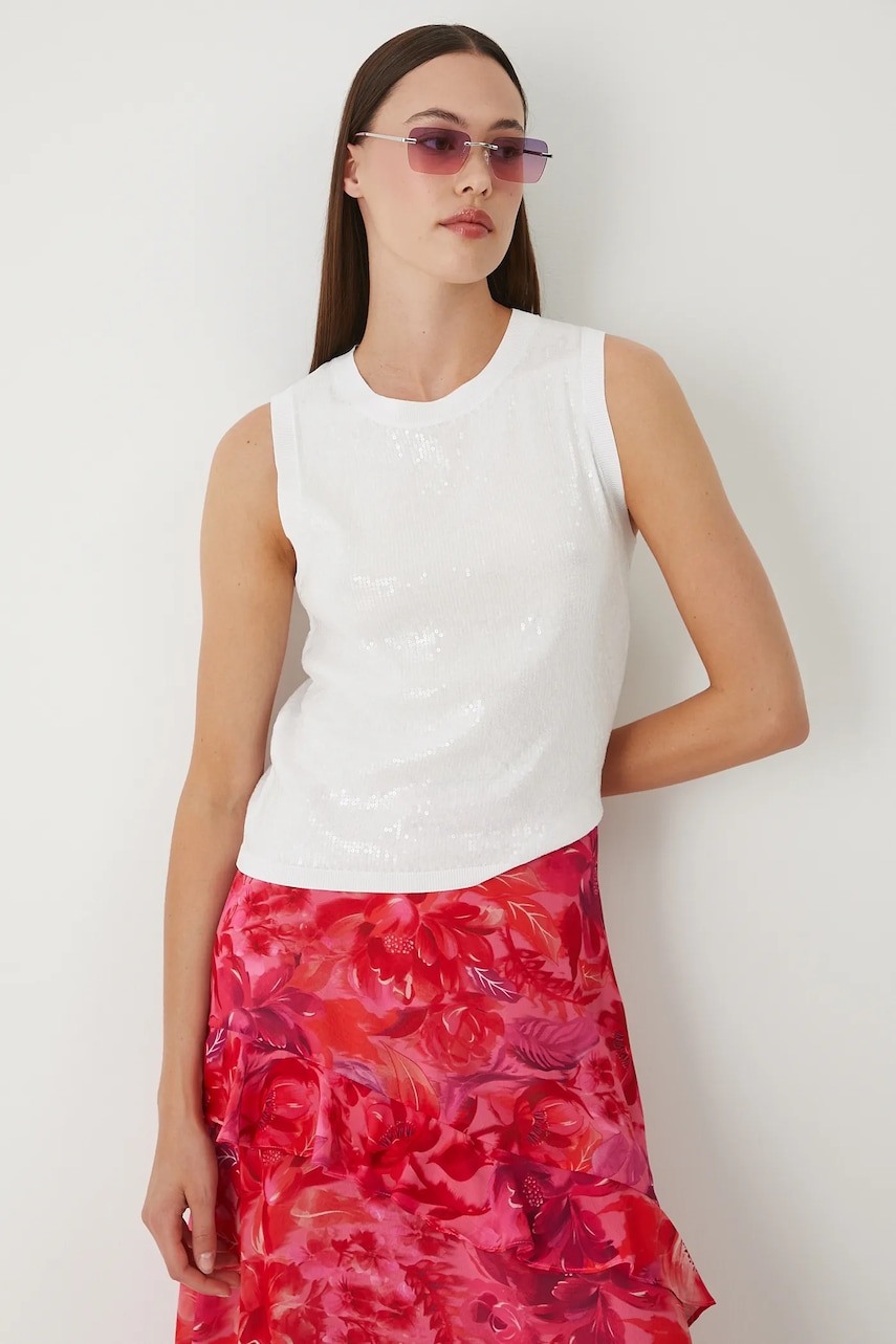 Medicine top culoarea alb