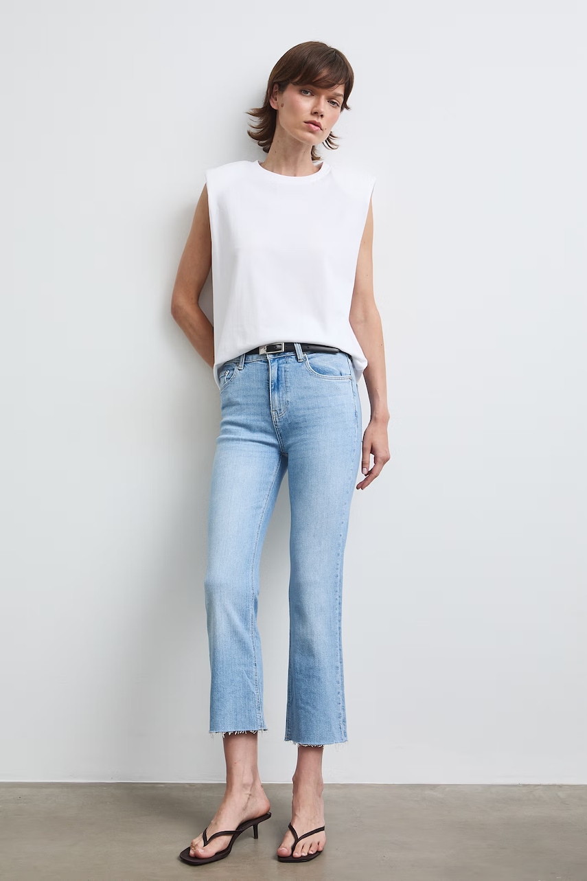 Medicine jeansy flare damskie