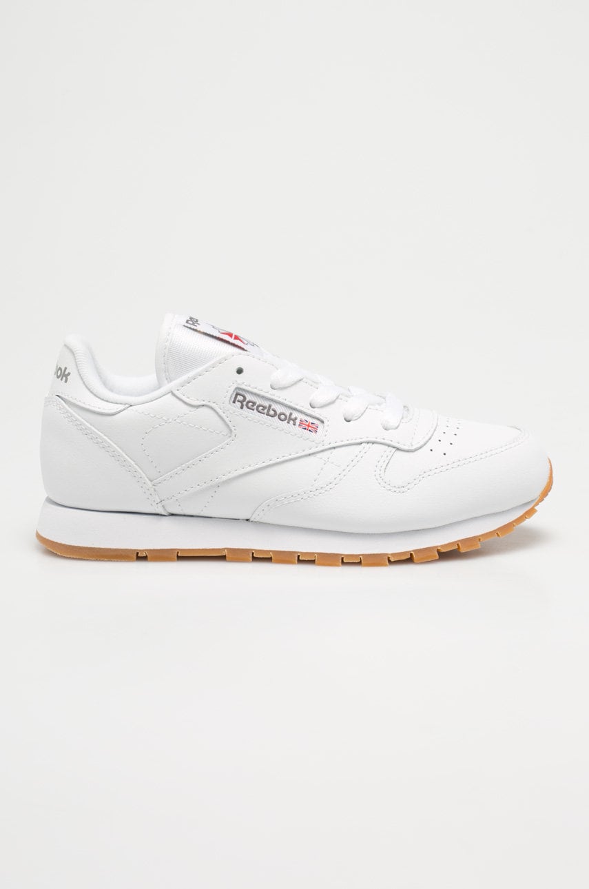 Levně Boty Reebok Classic bílá barva