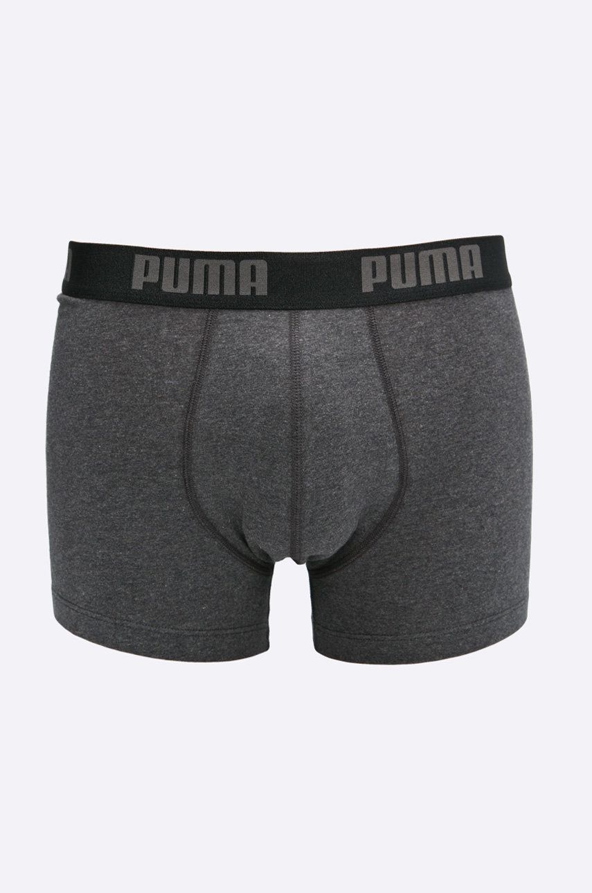 Puma - Boxerky (2-pack) 90682305 - šedá - 95% Bavlna