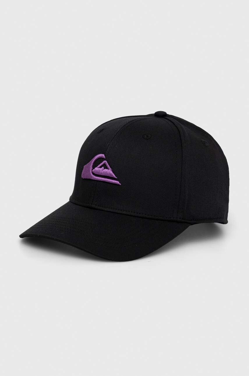 

Кепка Quiksilver колір чорний однотонна