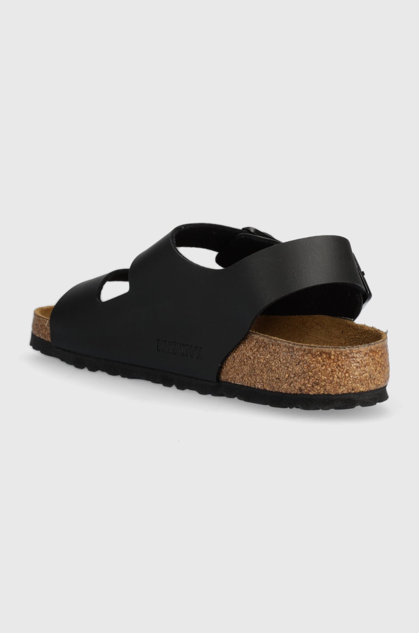 Сандалі Birkenstock Milano чоловічі колір чорний 34791 