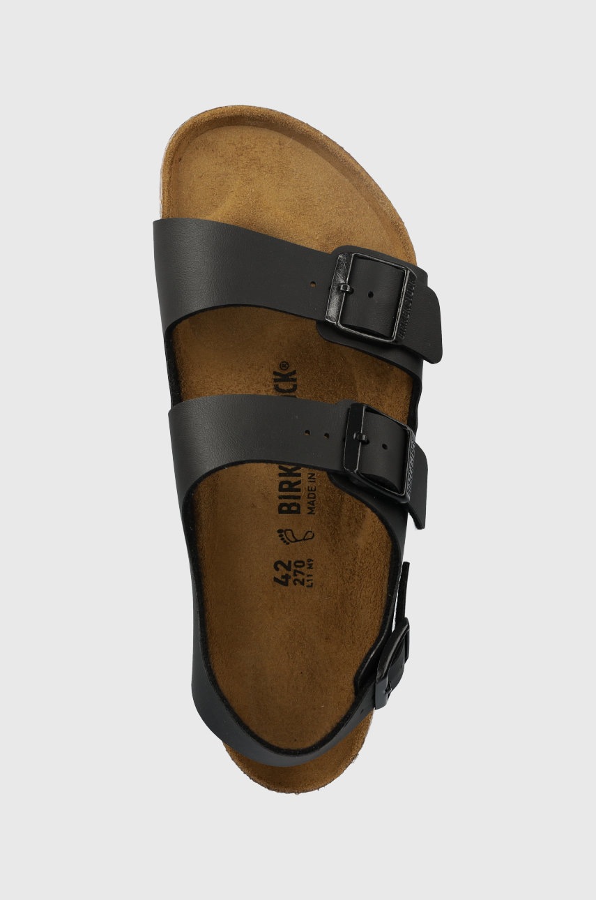 Сандалі Birkenstock Milano чоловічі колір чорний 34791 