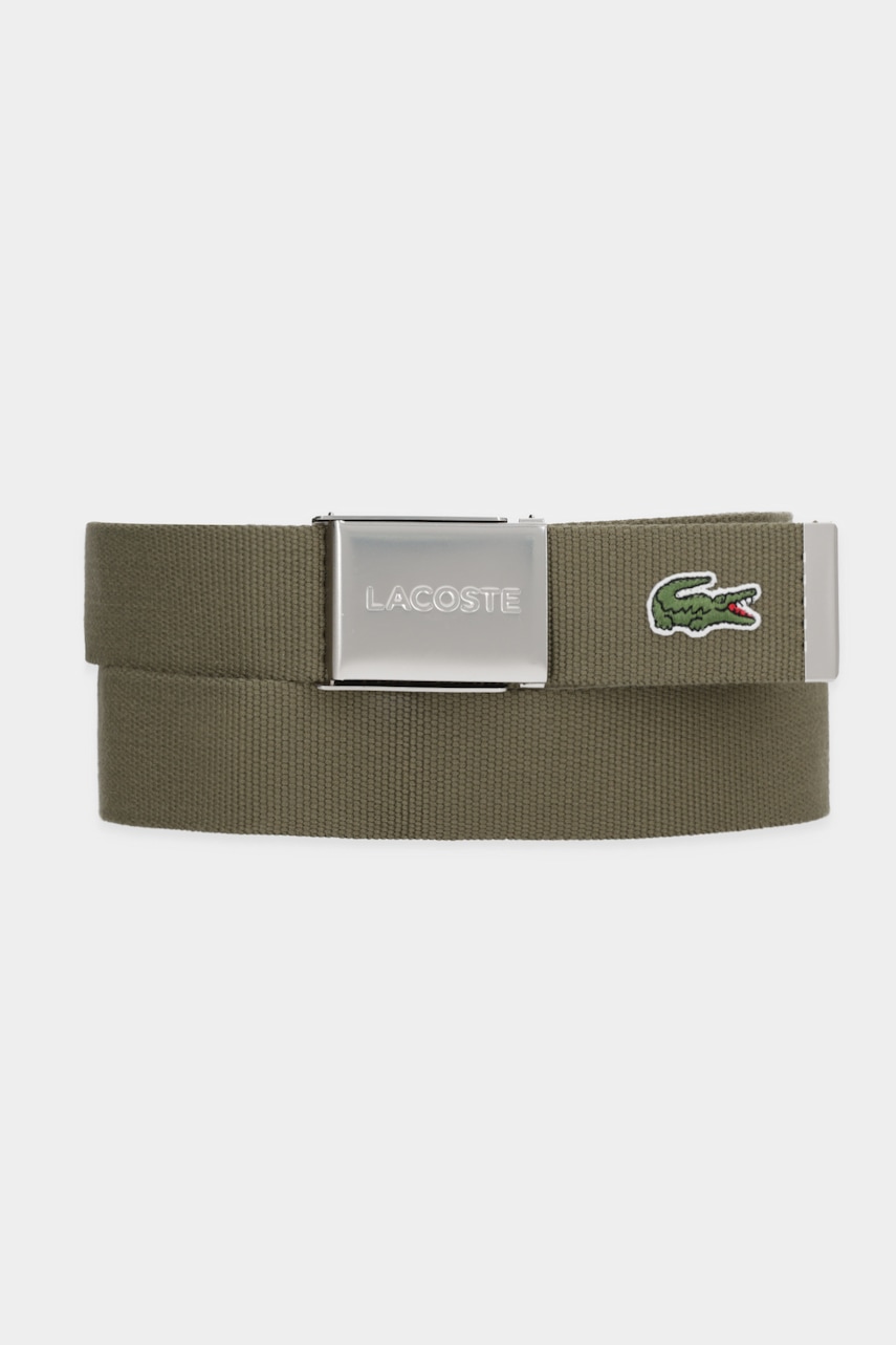 Lacoste curea culoarea verde, RC2012