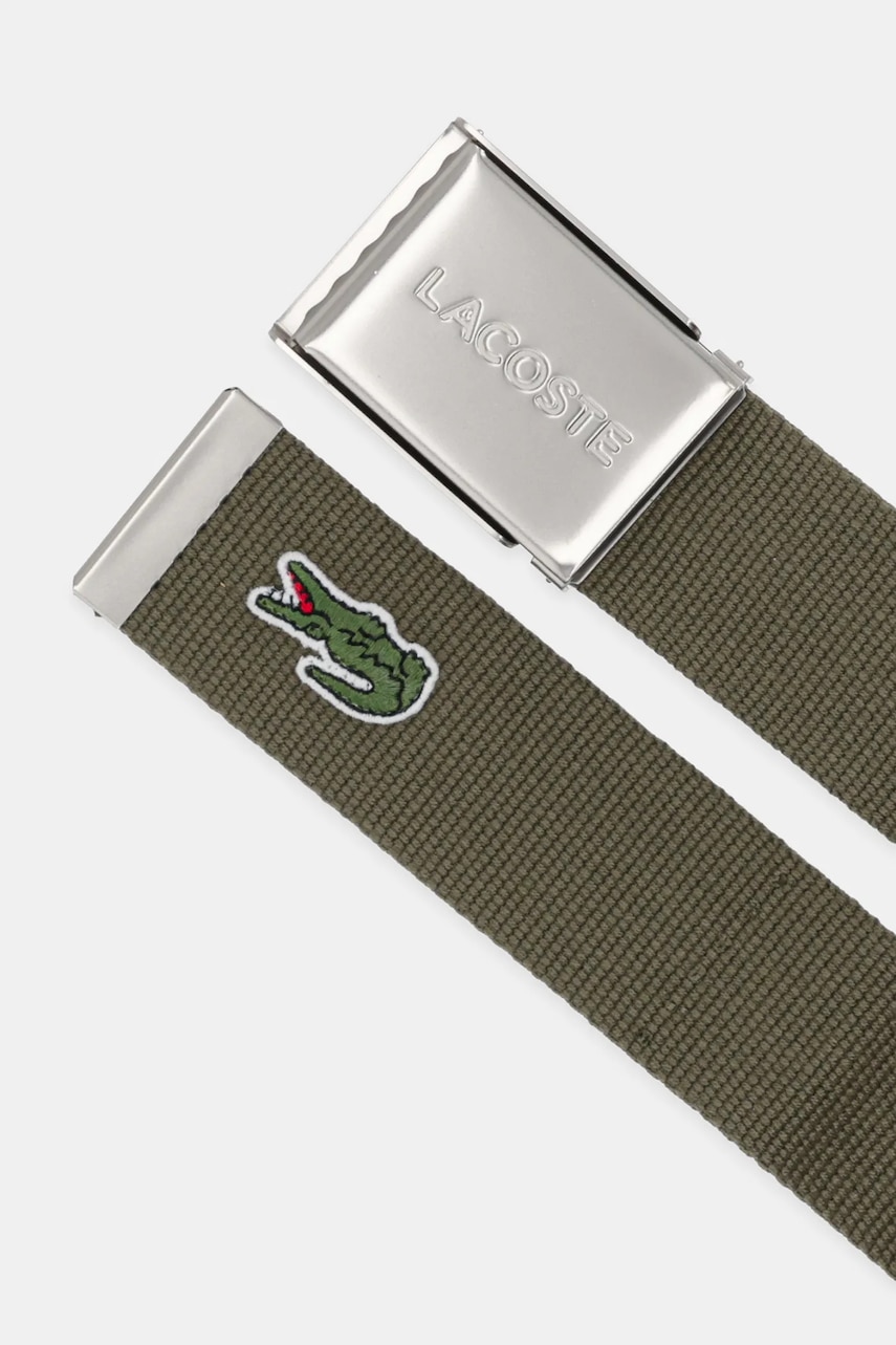 Ремень Lacoste цвет зелёный RC2012 Ремень Lacoste цвет зелёный RC2012