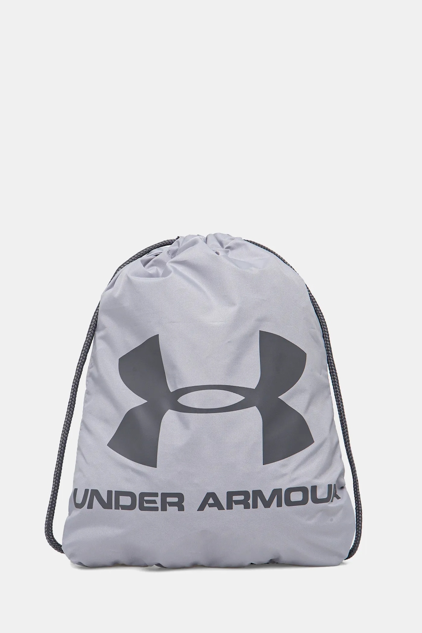 Under Armour rucsac femei, culoarea gri, cu imprimeu