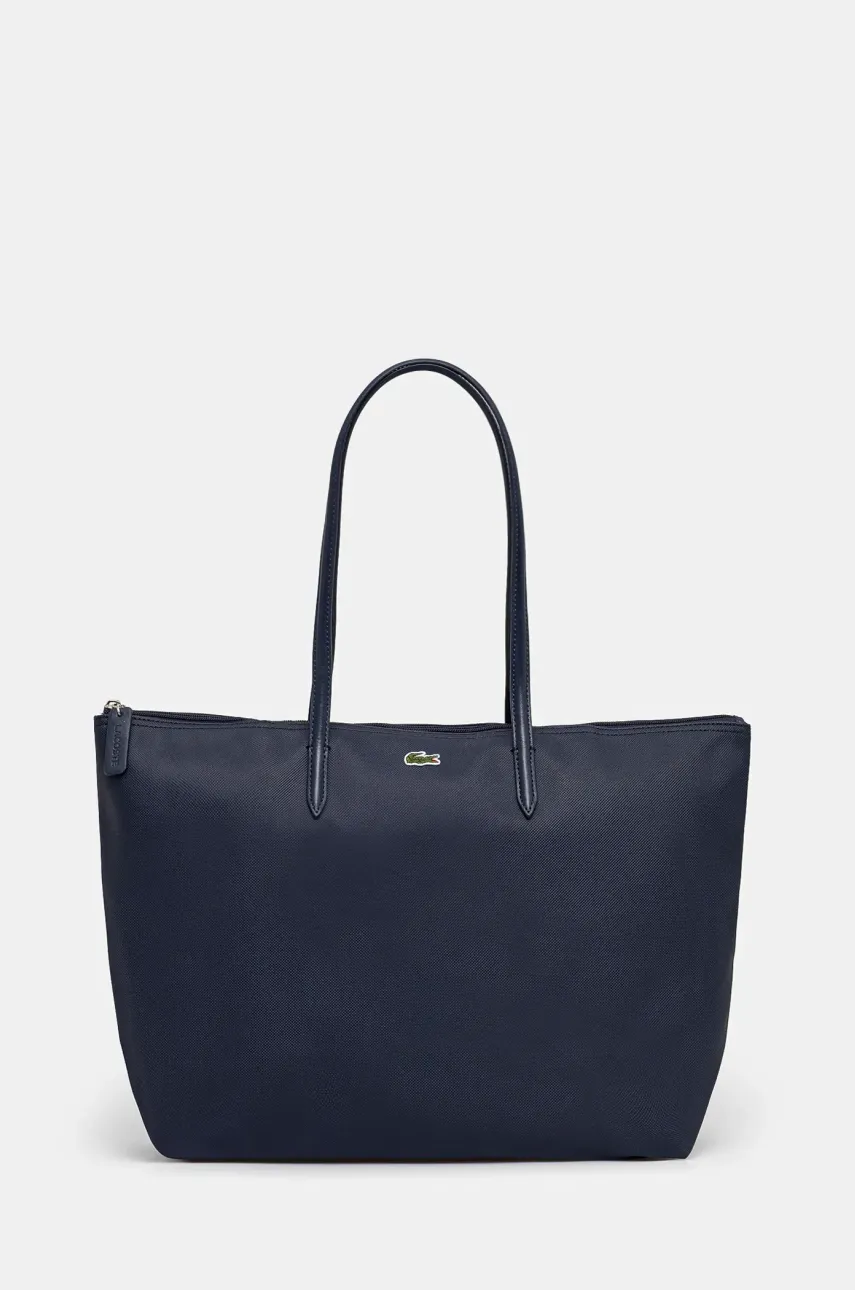 Lacoste poseta culoarea albastru marin