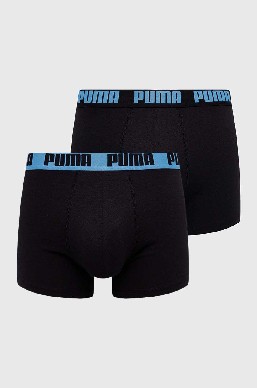 Puma boxeri 2-pack barbati, culoarea negru 2-PACK imagine noua