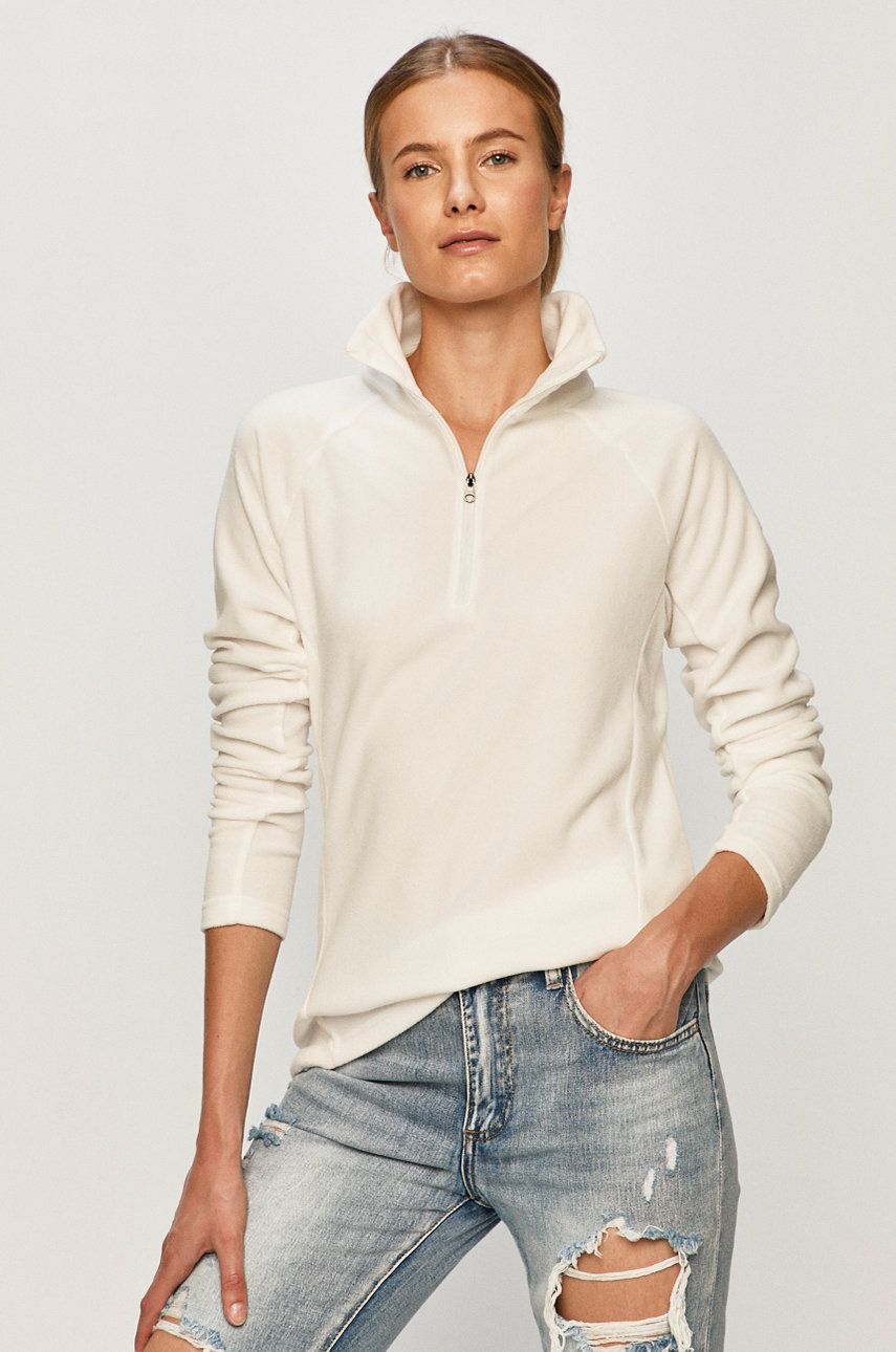 Columbia hanorac Glacial IV culoarea alb, neted, 1802201